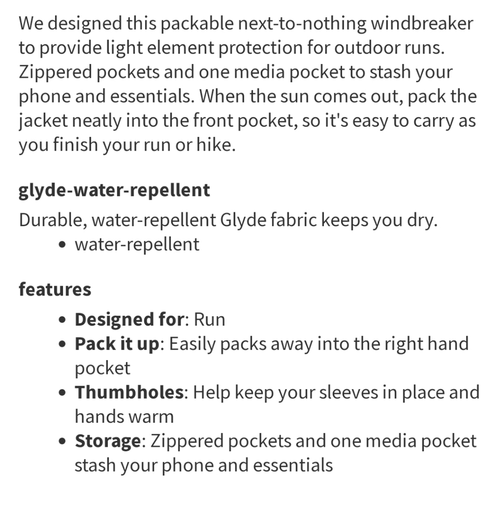 Lululemon Run With It Running Jacket In Black Sz … - image 5